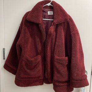 Oversized Sherpa jacket from Korea